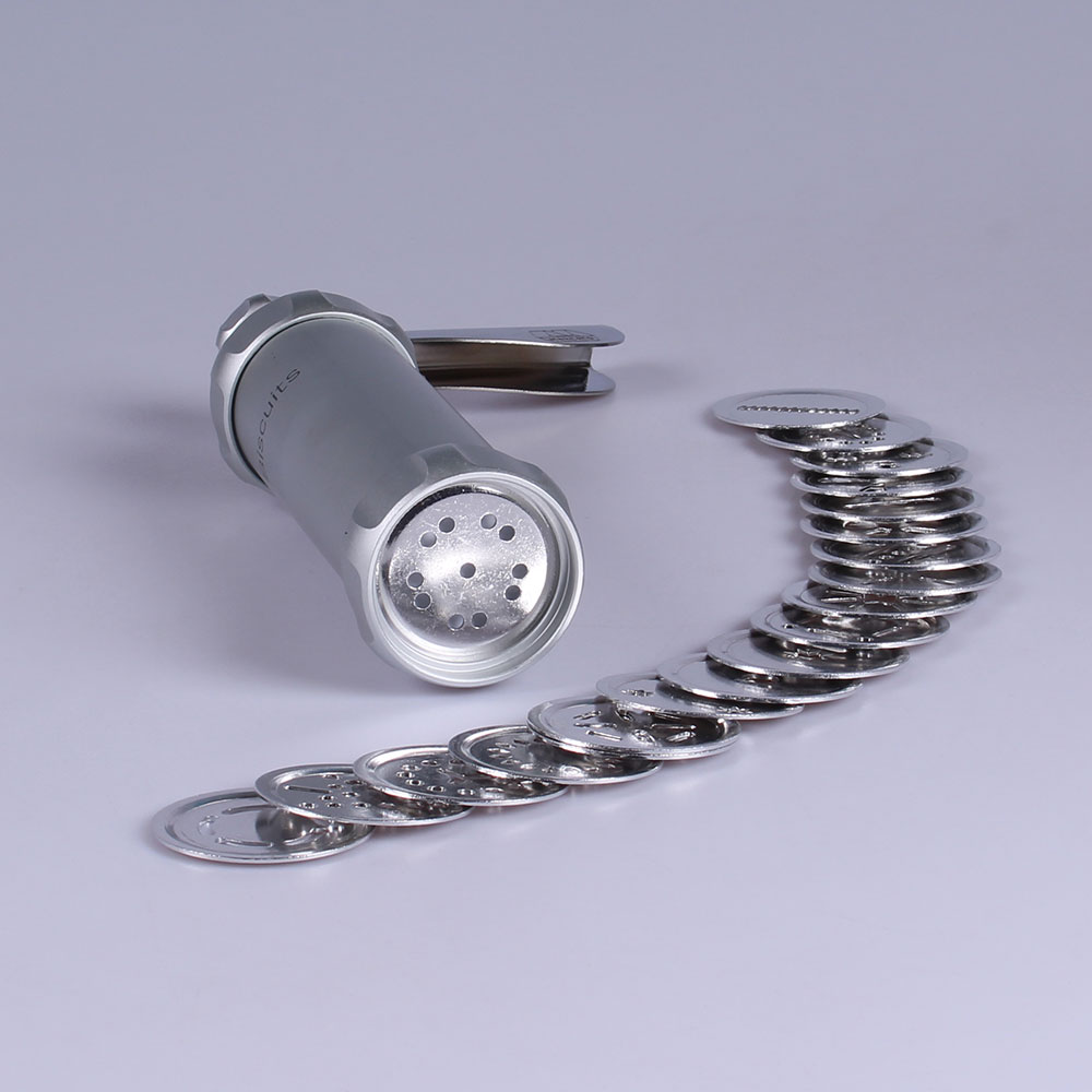 Marcato Biscuits Plätzchenpresse silber