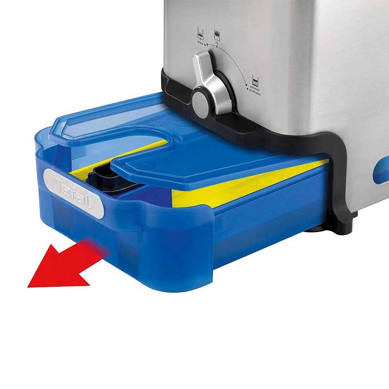 Tefal Oleoclean Pro FR8040 Inox & Design Fritteuse