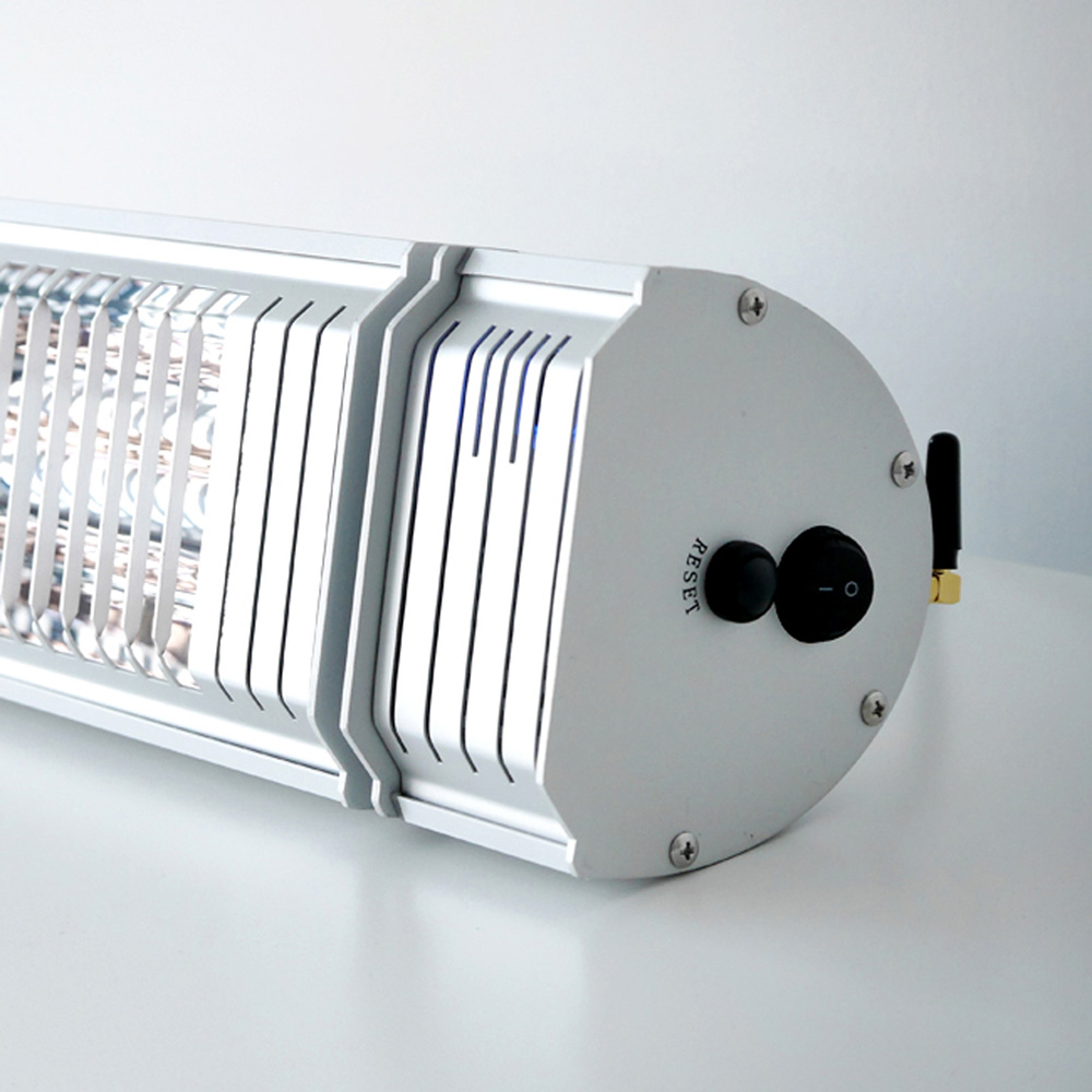 Vasner Infrarot Heizstrahler Appino 20 silber