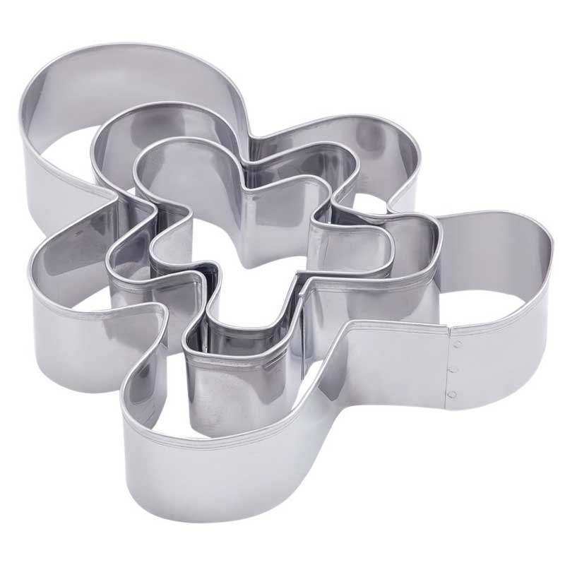 Dr. Oetker Plätzchen-Ausstecher "Lebkuchenmann", 3er-Set