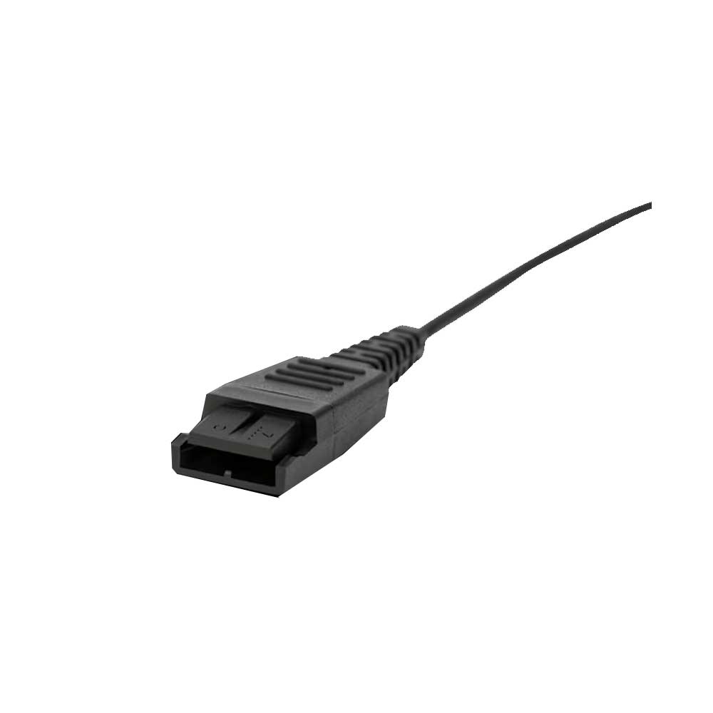 Jabra Q711011 Biz 2300 QD On-Ear Mono Headset mit Schnelltrennkupplung