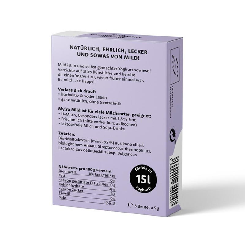 My.Yo Joghurtferment Mild
