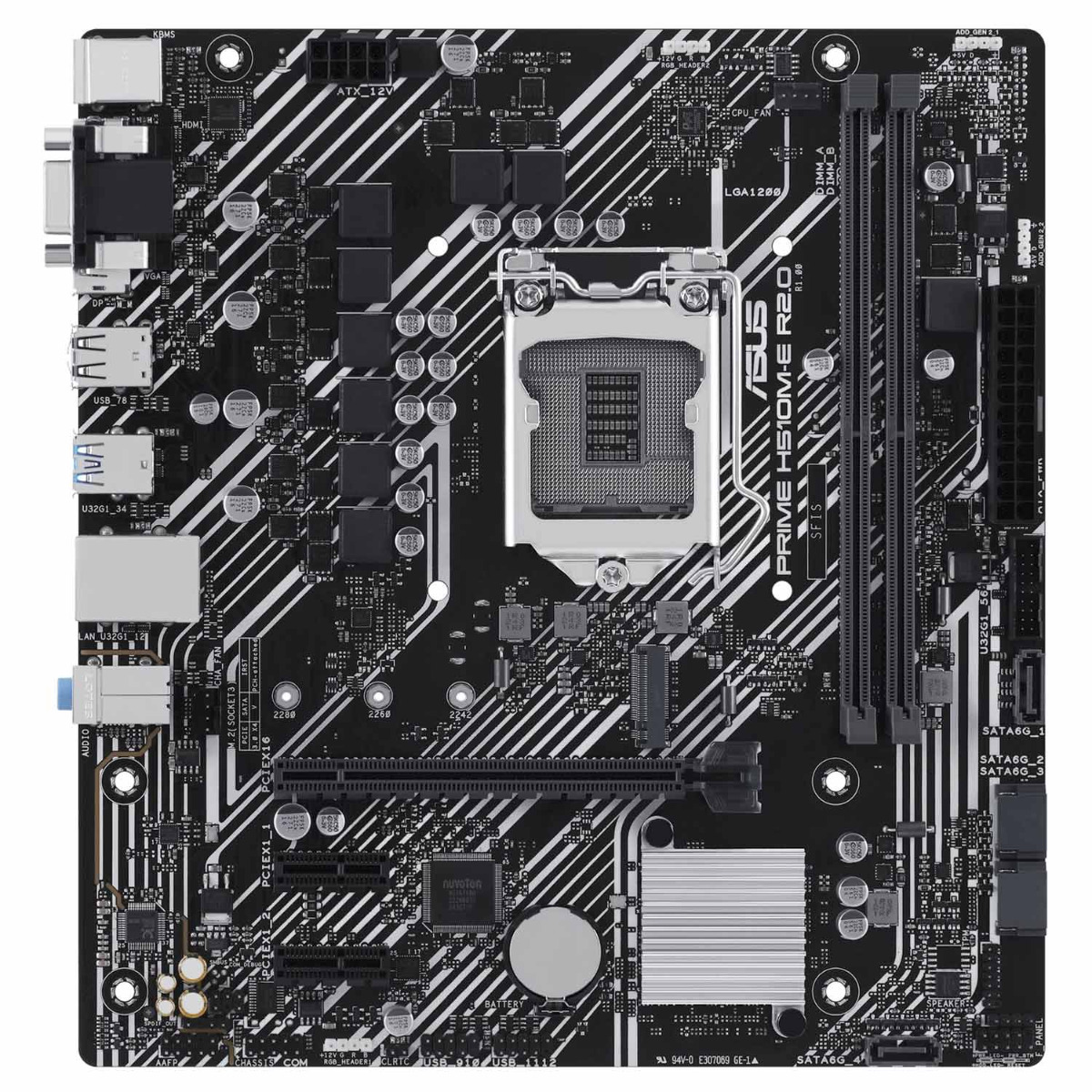 Asus Prime H510M-E R2.0 Mainboard Sockel Intel LGA1200