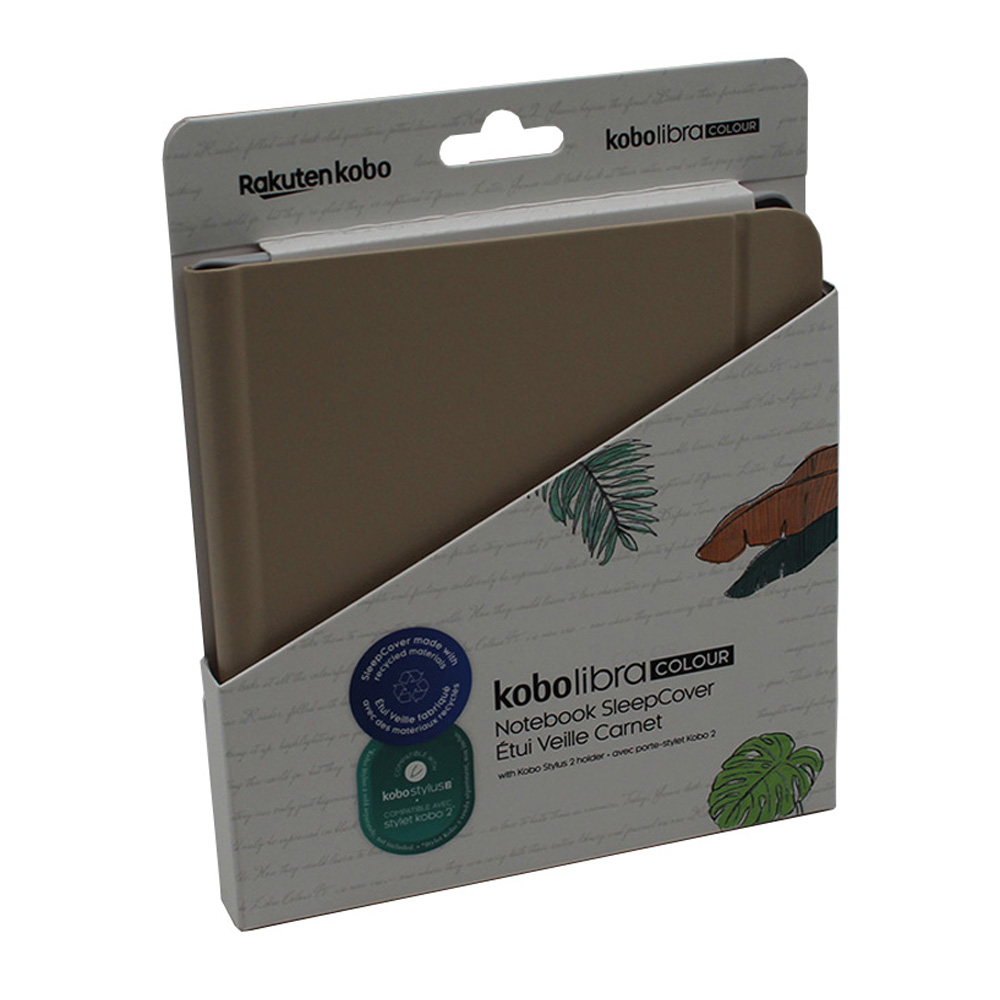 Kobo Sleepcover Libra Notebook sand beige