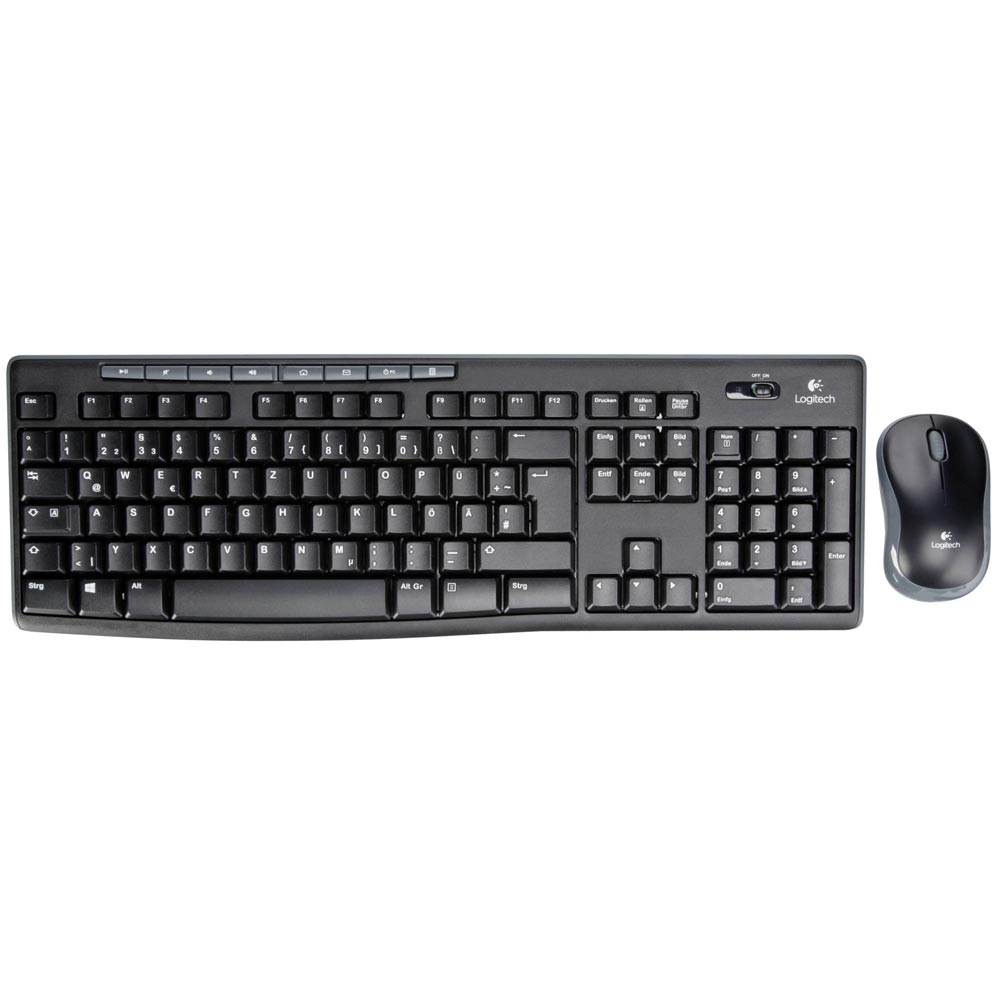 Logitech MK270 Cordless Maus+Tastatur Set