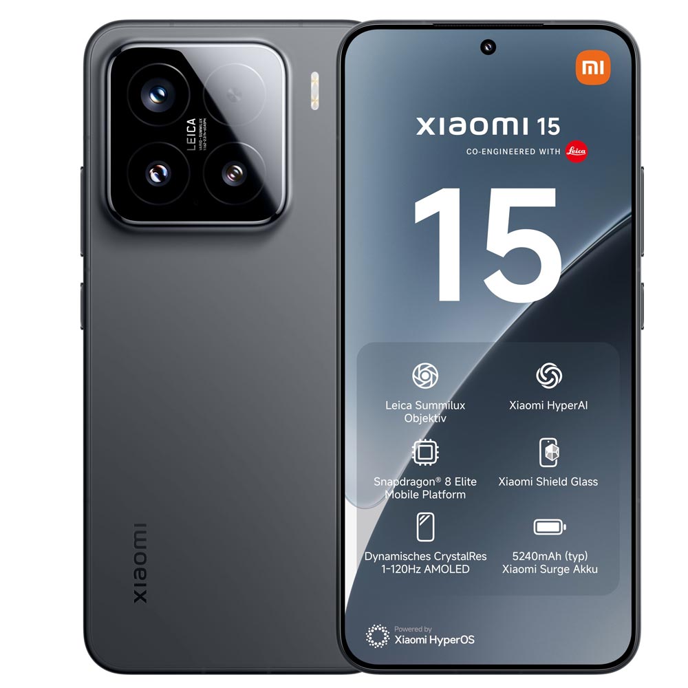 Xiaomi 15 512GB 5G Smartphone black
