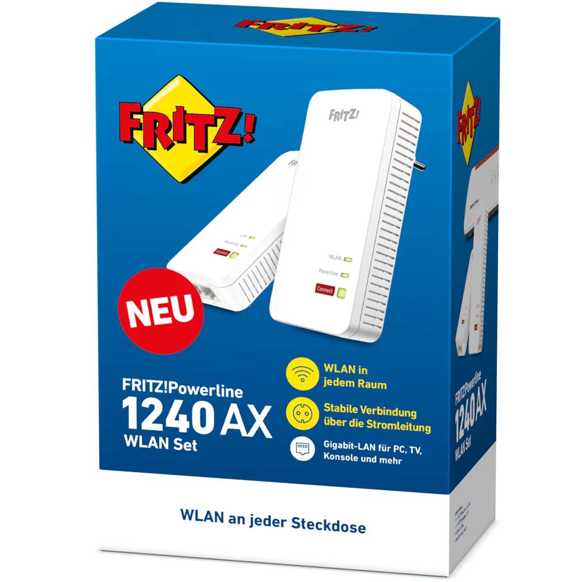 AVM FRITZ!Powerline 1240 AX WLAN Set