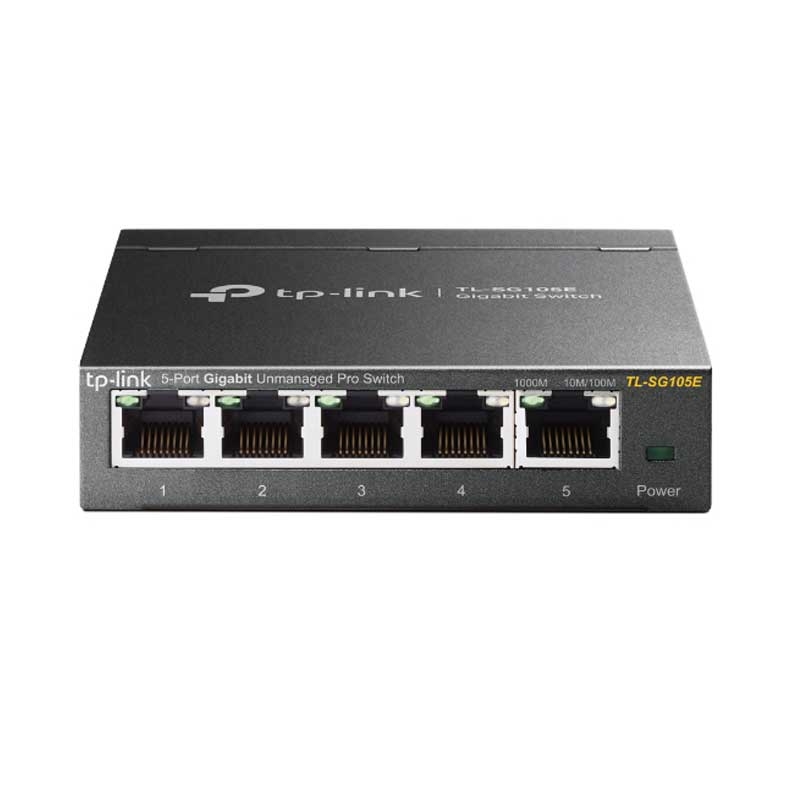 TP-Link TL-SG105E 5-Ports Gigabit Easy Smart Managed Netzwerk Switch