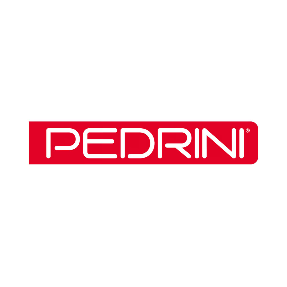 Pedrini Coffee Maker 6 Tassen Aluminum silber/schwarz