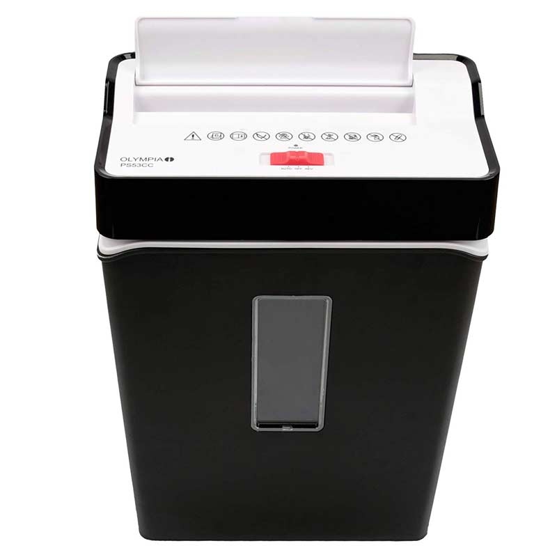 Olympia PS 53 CC Aktenvernichter P4 (Papierschredder, Partikelschnitt, 6 Blatt)