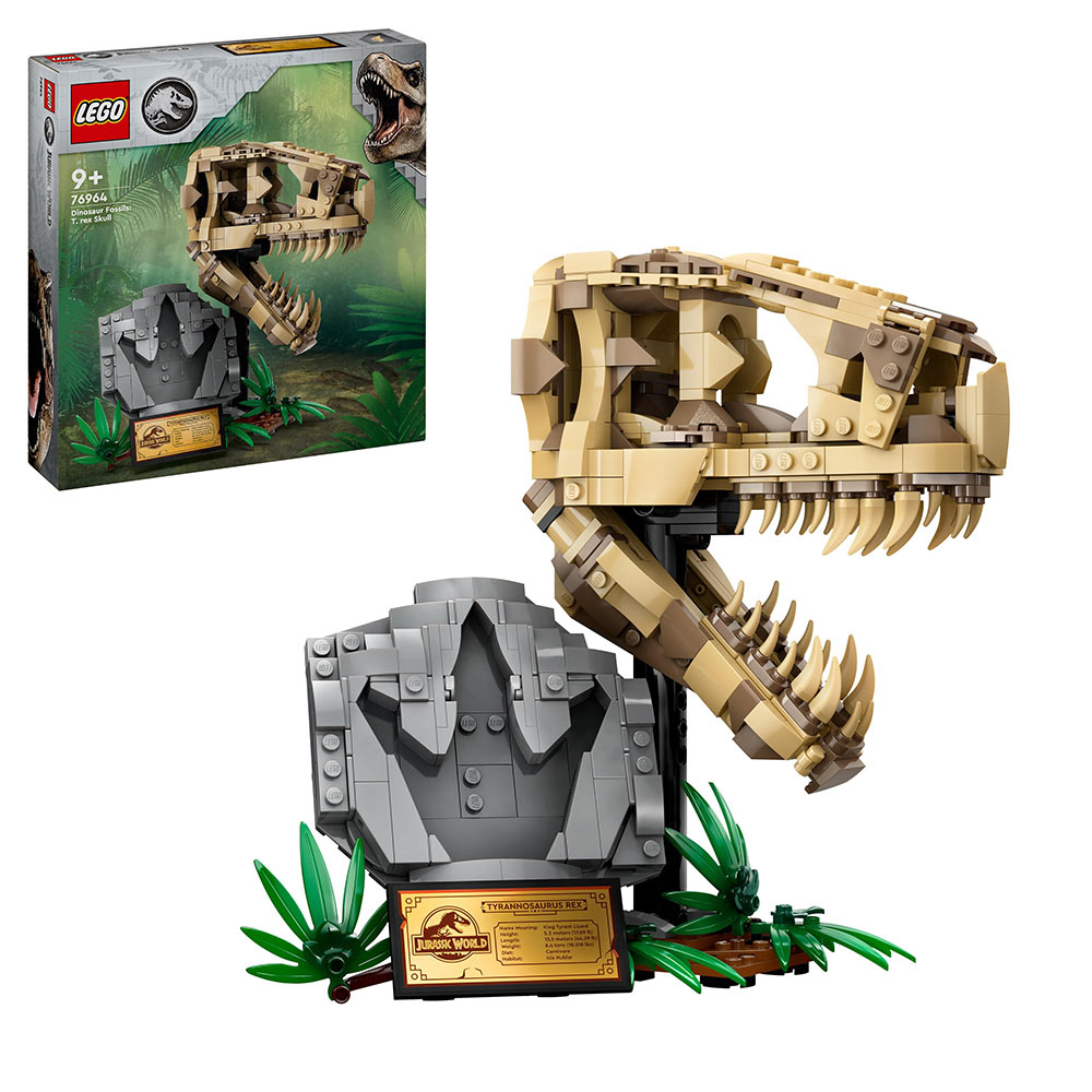 LEGO Jurassic World Dinosaurier-Fossilien: T.-Rex-Kopf (76964)
