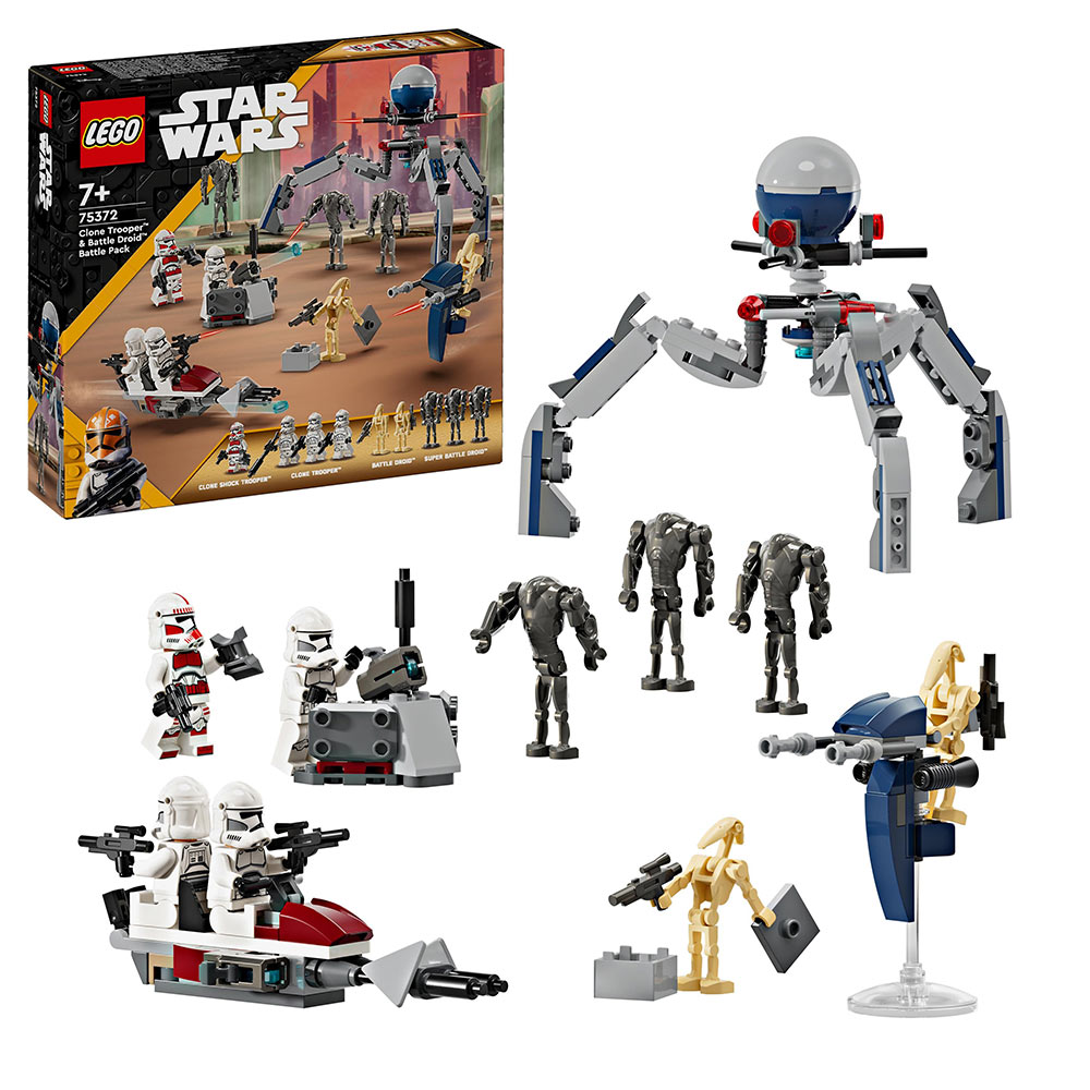 LEGO Star Wars Clone Trooper & Battle Droid (75372)