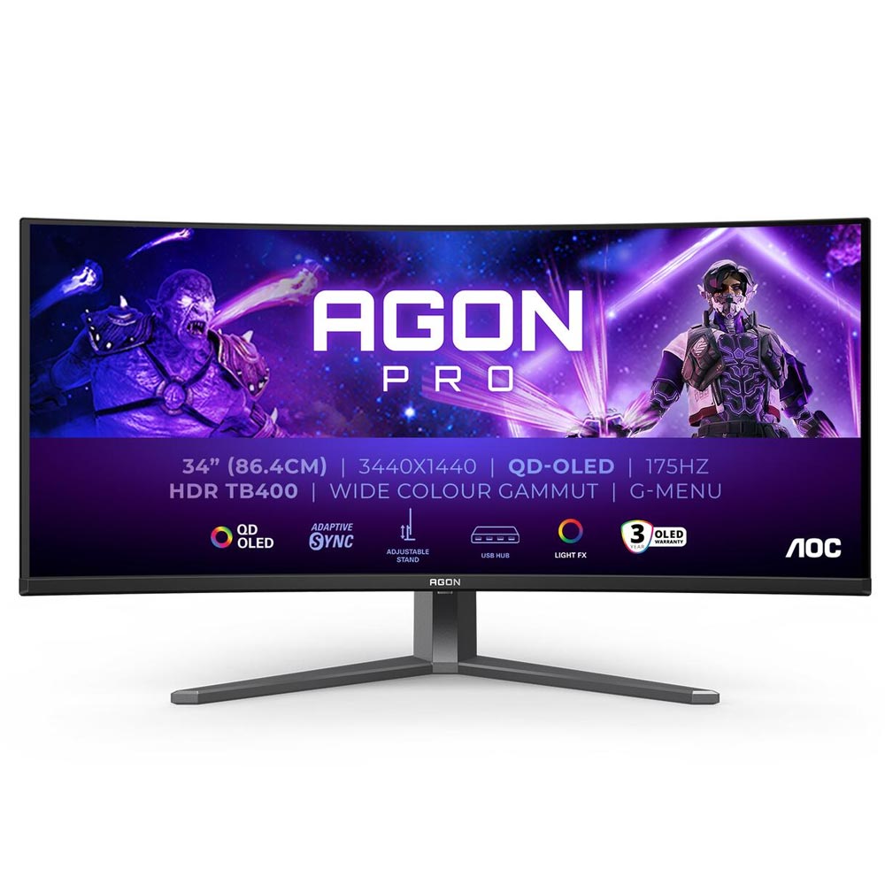AOC AGON PRO AG346UCD 86,36 cm (34 Zoll) Curved Gaming-Monitor