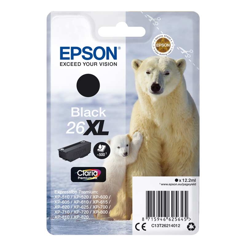 Epson 26XL schwarz Tintenpatrone