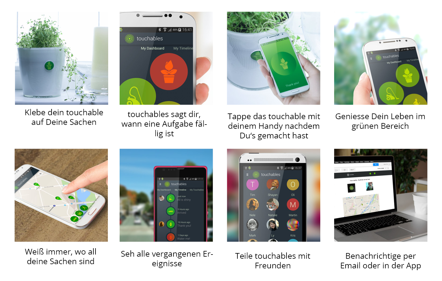 touchables NFC-Smart Tag Vitalize Set