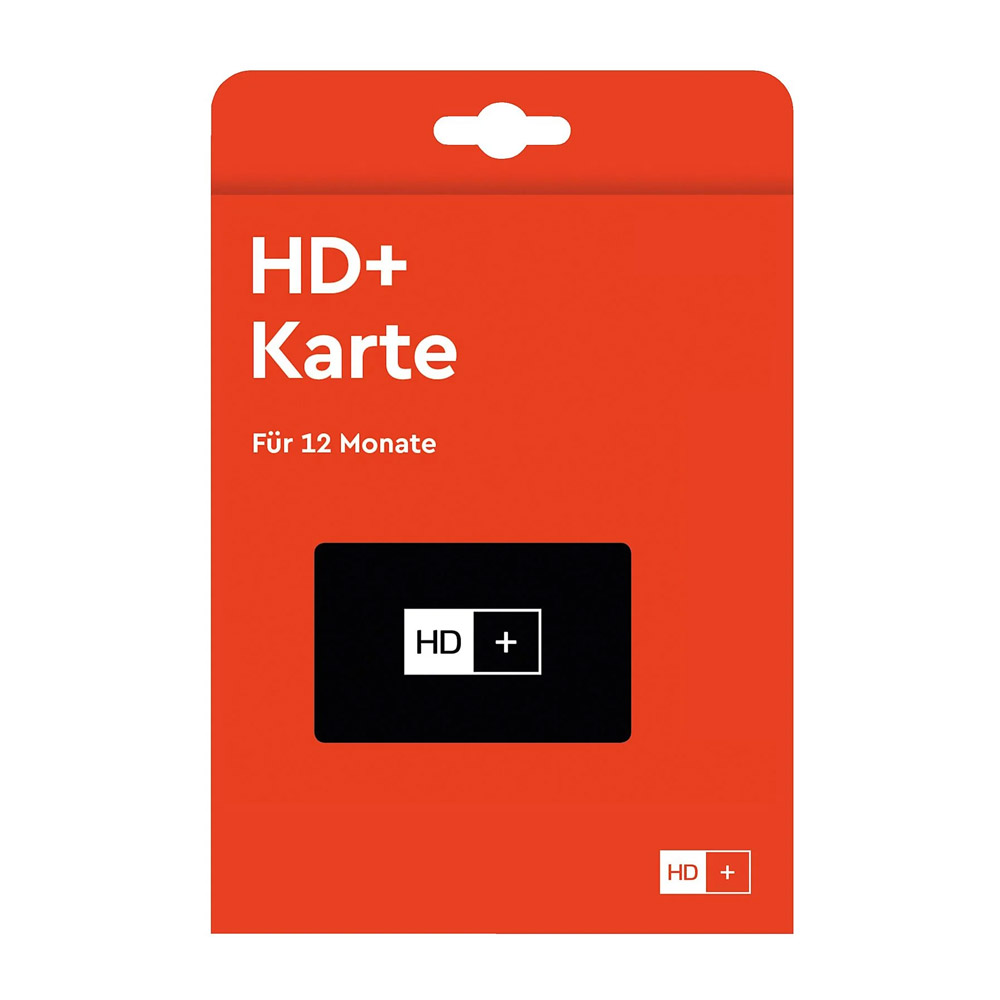 HD+ Karte für 12 Monate HD+ Programme