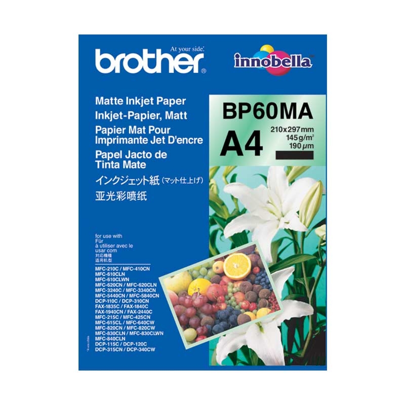 BROTHER BP60MA A4 25Blatt Inkjetpapier