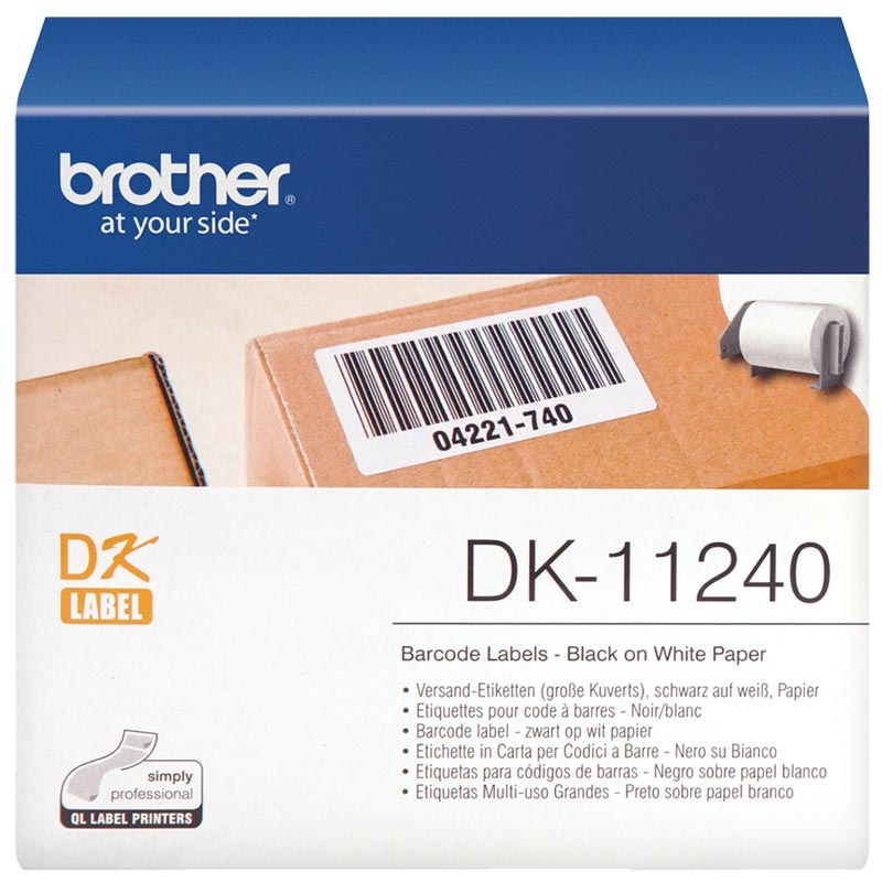 Brother DK-11240 P-Touch Versand-Etiketten 102x51mm