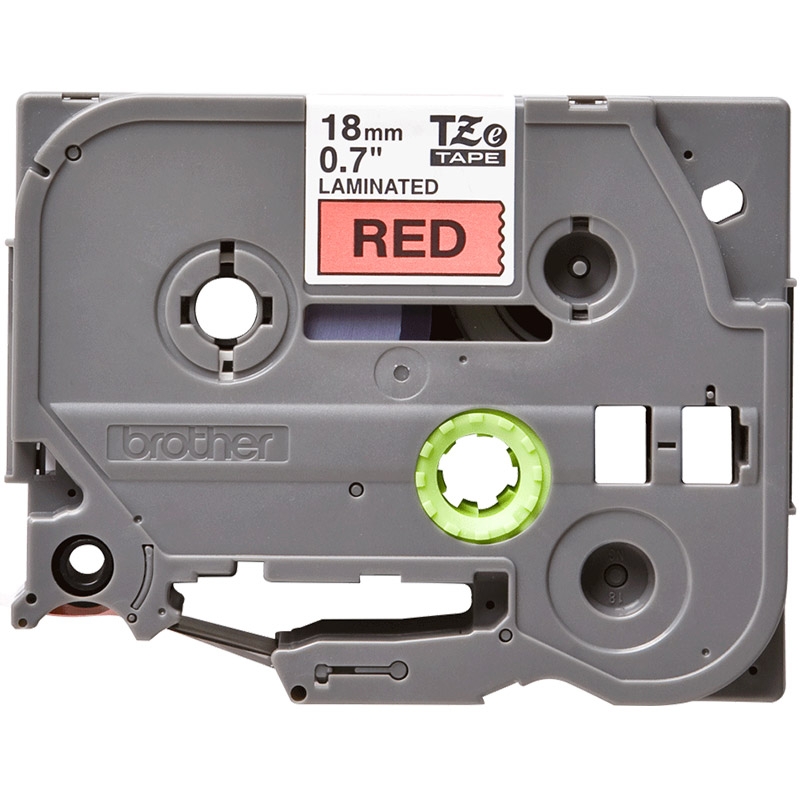 Brother TZE-441 P-Touch Schriftband schwarz auf rot 18mm