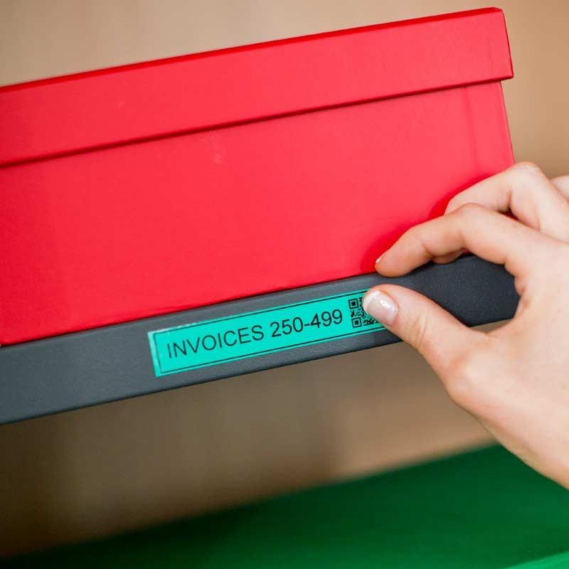 Brother TZe-741 Schriftband P-touch schwarz auf grün 18mm