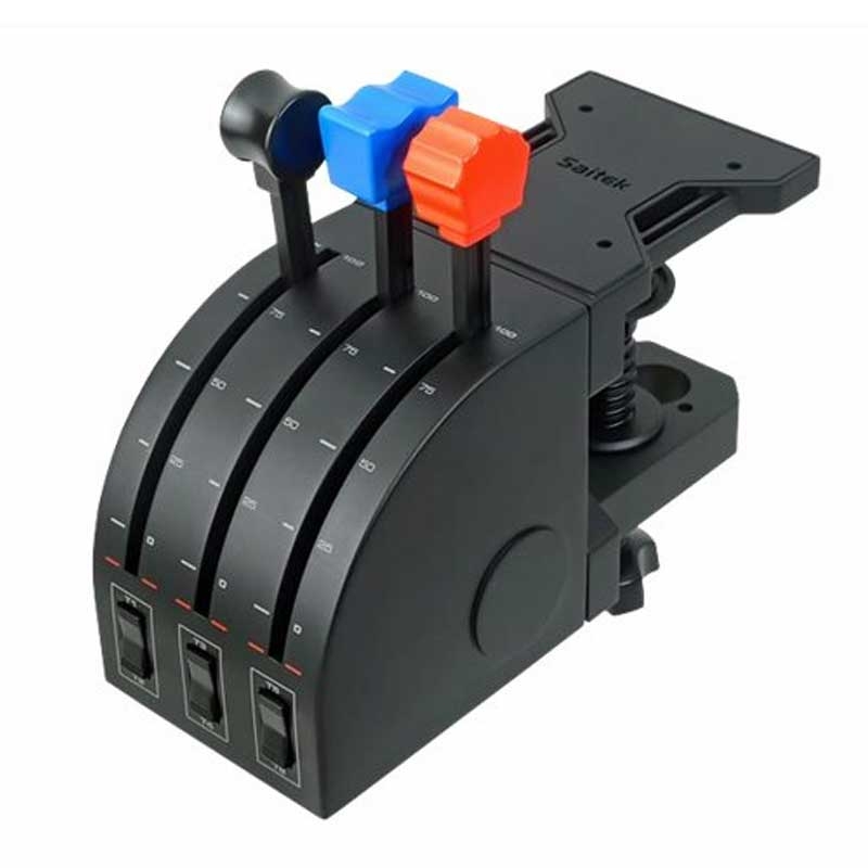 Logitech Flight Throttle Quadrant Gasregler