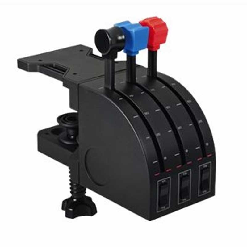 Logitech Flight Throttle Quadrant Gasregler