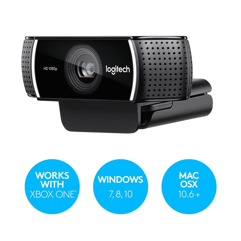 Logitech C922 HD Pro Webcam mit USB
